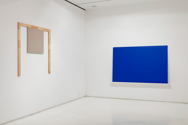 Sherwin Rivera Tibayan Installation View (MOMA, Blue Monochrome, 1961, Yves Klein),2012