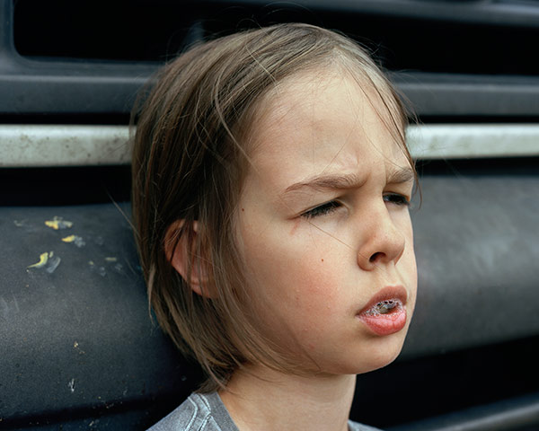 Justine Kurland, Spit Bubble, 2013 Courtesy the artist