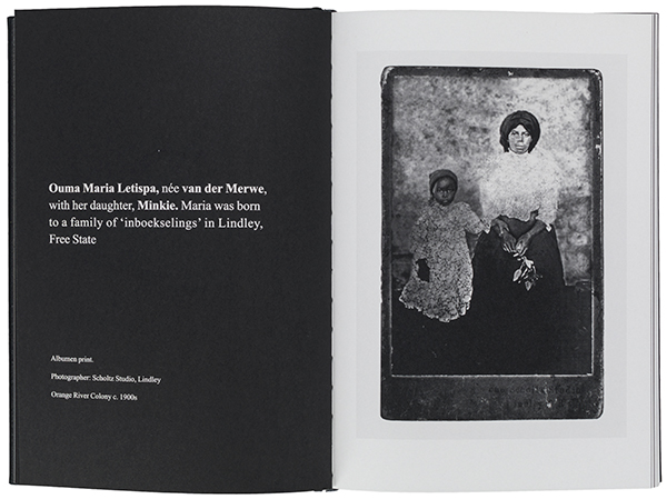 Spread from Santu Mofokeng's The Black Photo Album: Look at Me, 1890–1950 (Steidl/The Walther Collection, 2013)Courtesy The Walther Collection