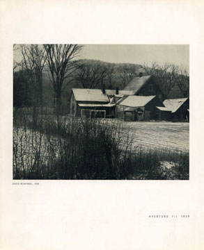 <em>Aperture</em> volume 7 (1959). Photograph by David Rowinski.