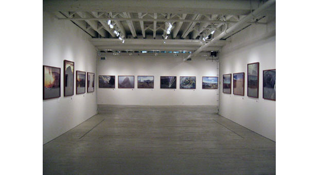 Landscapes without Memory photographs by Joan Fontcuberta and Parallel Memories photographs by Bruno Rosier on view at Aperture Gallery