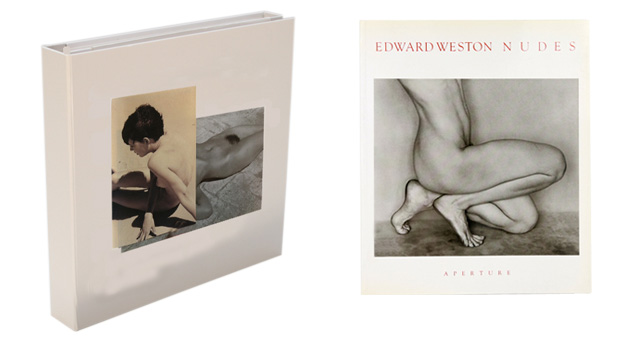 Sasson and Weston books left: Viviane Sassen, Vi<em>viane Sassen LOVES Edward Weston NUDES</em>, 2012; Courtesy the artist; right: <em>Edward Weston: Nudes</em>, 1977