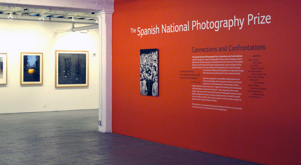 The Spanish National Photography Prize: Connections and Confrontations exhibition on view at Aperture Gallery