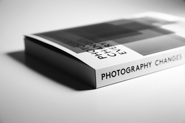 black and white photograph; photo book