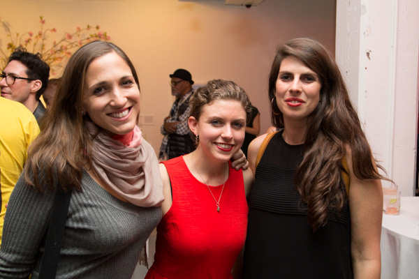 Photographer Rose Marie Cromwell, Aperture magazine's managing editor Paula Kupfer, and Zara Katz. Photo by Adair Ewin