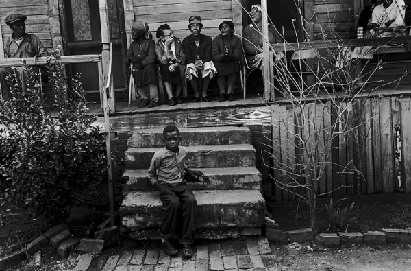 black and white photograph