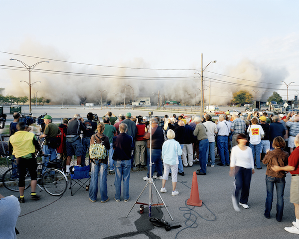 Robert Burley, Demolition of Buildings 64 and 69, Kodak Park, Rochester, New York, 2007. Courtesy the artist and Musée Nicéphore Niepce, France