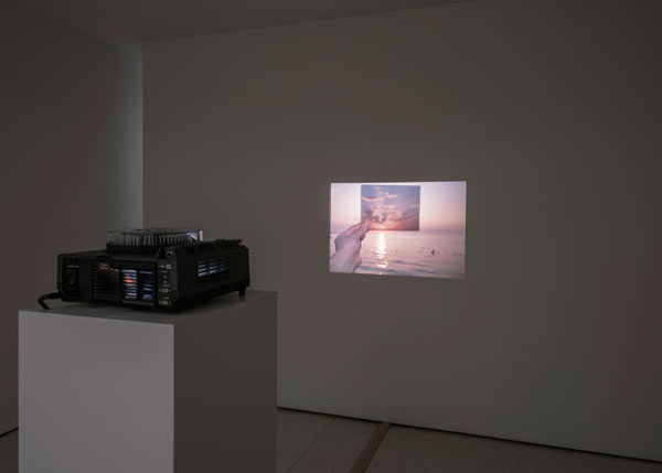 Lisa Oppenheim, The Sun is Always Setting Somewhere Else, 2006 © Lisa Oppenheim. Installation view: Photo-Poetics: An Anthology, Solomon R. Guggenheim Museum, New York. Photo: Owen Conway