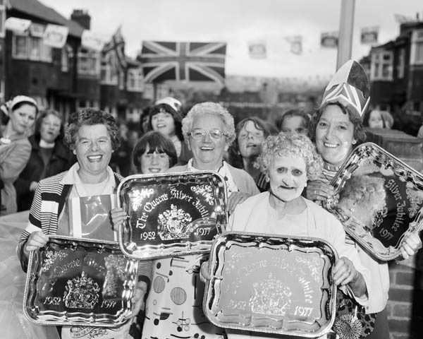 Celebrating the Queen’s Silver Jubilee, North Shields, Tyneside, 1977
