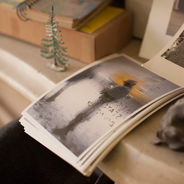 View of Saul Leiter's studio, April 2013. Photograph by Jason Fulford
