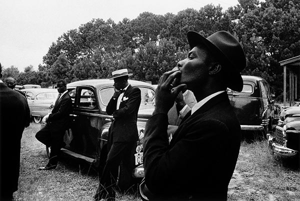 Robert Frank, Funeral — St. Helena, South Carolina, from the book The Americans, 1959 © Robert Frank