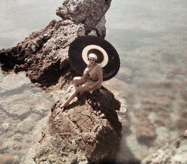 Bibi in the Île Saint-Honorat, Cannes, 1927 ©