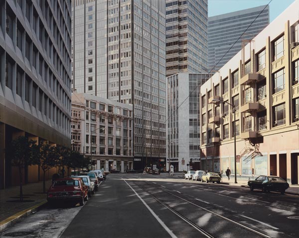 Stephen Shore, Market Street, San Francisco, California, September 4, 1974, 1974 © Stephen Shore. Courtesy SFMOMA 