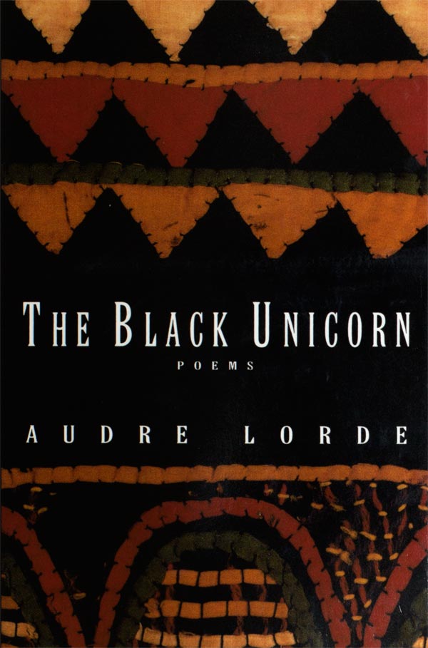 cover of Audre Lorde, The Black Unicorn, 197
