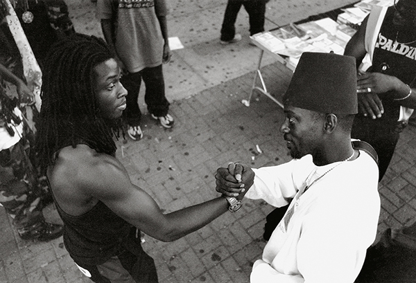 Jamel Shabazz, We Must Be Brothers, Harlem, New York, 1997