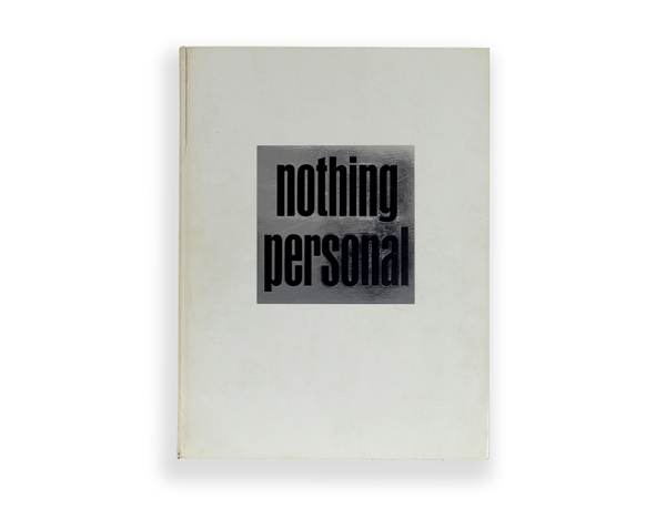 Cover of Richard Avedon and James Baldwin, Nothing Personal, 1964