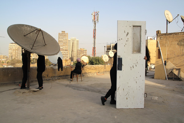 Cairo Bats, Act 1: The Roof (Zamalek), 2015 © Cairo Bats