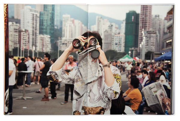 Spread from Martin Parr, Hong Kong Parr, 2014. Courtesy Stuart Smith