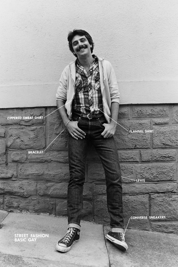 Hal Fischer, 'Basic Gay' from the 'Street Fashion’ series from ‘Gay Semiotics', 1977Courtesy Cherry and Martin, Los Angeles 