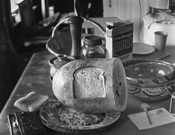 Robert Cumming, Watermelon/Bread,1970 Courtesy the artist