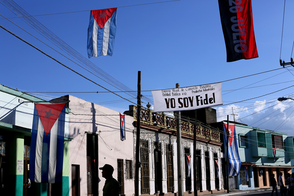 Noah Friedman-Rudovsky, The slogan "I am Fidel" rang out across the country, Cuba, 2016Courtesy the artist