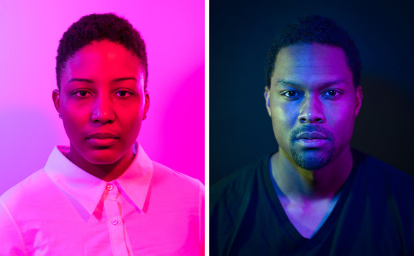 Kris Graves, Jessica, 2016 and Keith #2, 2016 Courtesy the artist