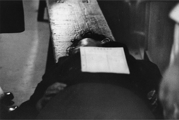 Kazuo Kitai, Injured Protestor, Yokosuka, Kanagawa, 1964, from the series Teiko (Resistance), 1964-65 © the artist 