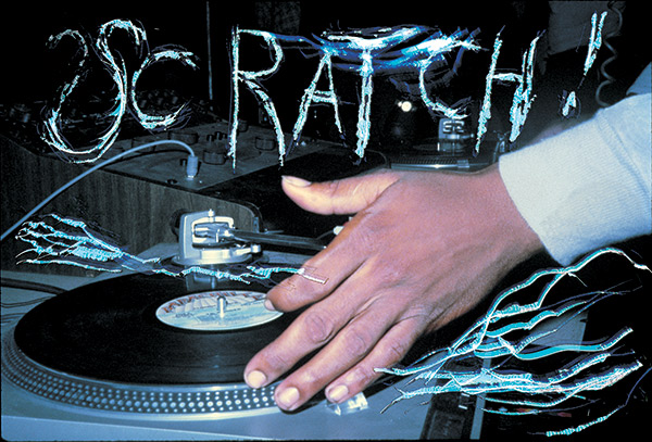 Charlie Ahearn, Scratch DJ from the series Scratch Ecstasy, 1980 © the artist and courtesy P.P.O.W