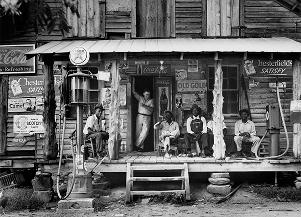 Dorothea Lange, Crossroads General Store, ca. 1938 © The Oakland Museum of California 