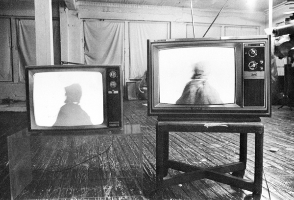 Howardena Pindell, Free, White and 21, 1980. Installation view at A.I.R. Gallery, 1980 Courtesy the artist and Garth Greenan Gallery, New York