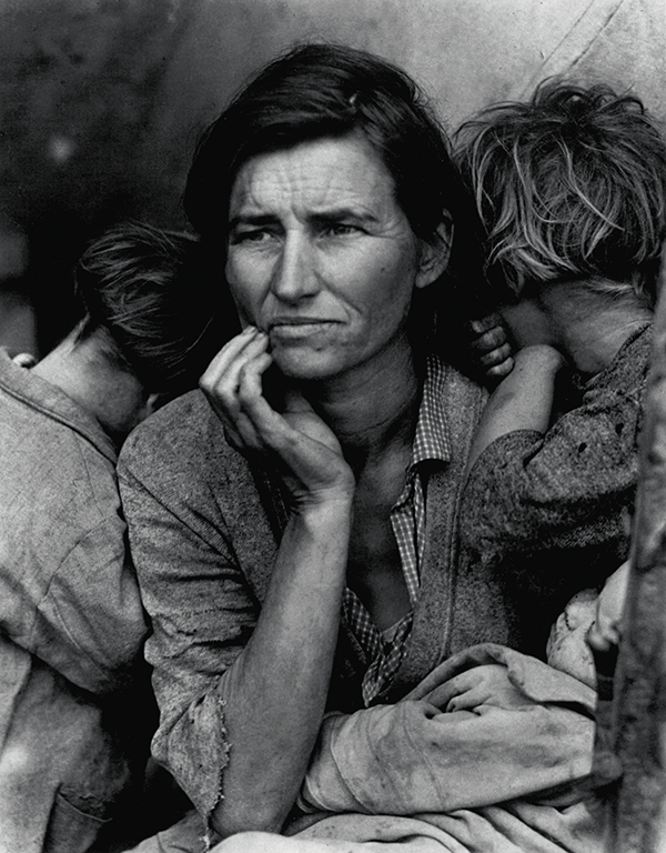 Dorothea Lange, Migrant Mother, Nipoma, CA, 1936 