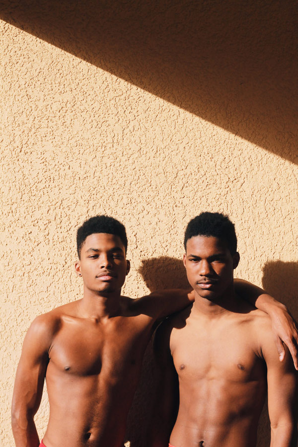 Myles Loftin, Matthew and Darius, from the series Poolside Portraits, 2017 © the artist