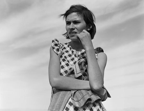 Dorothea Lange, Untitled (Oklahoma Mother in California), 1937 © The Oakland Museum of California 