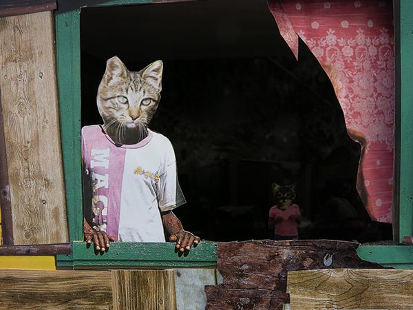 Pilar Moreno, Cuatro Gatos (detail), 2015 Courtesy the artist 