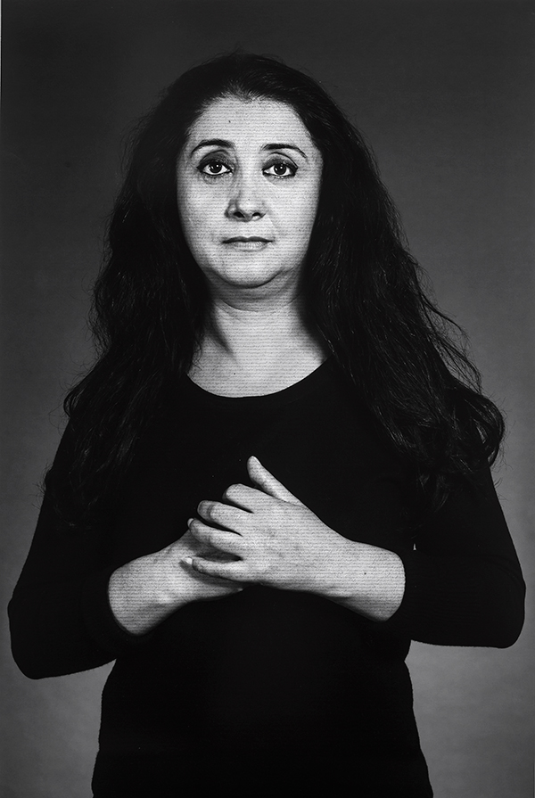 Shirin Neshat, Ilgara, 2015, from the series, The Home of My Eyes Courtesy Written Art Foundation, Frankfurt am Main, Germany
