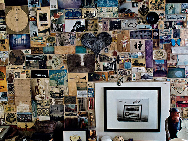 Sarah Moon, Robert Delpire’s wall at home, 2011 © the artist 