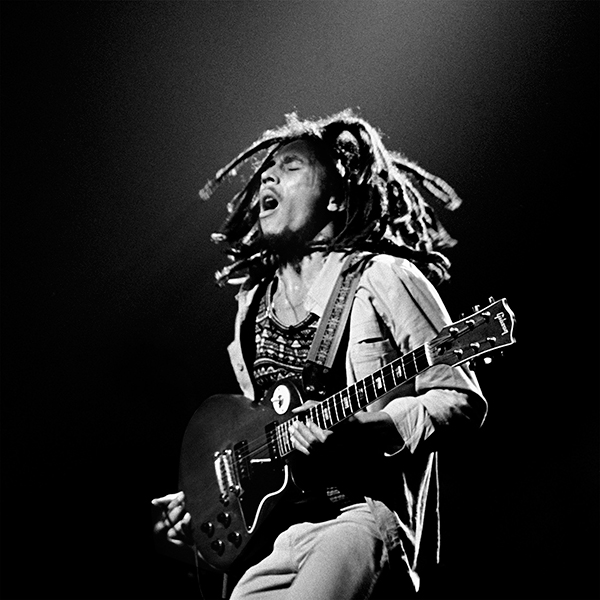 Kwame Brathwaite, Bob Marley, Beacon Theatre, 1976 © the artist 