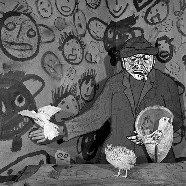 Roger Ballen, Dove Catcher, 2009 Courtesy the artist 