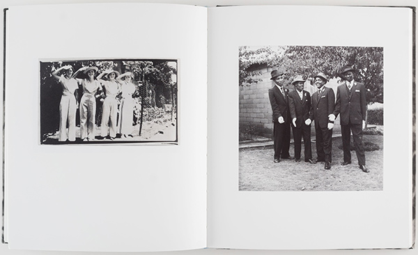 Spread from Tamsyn Adams and Sophie Feyder, Commonplace, Fourthwall Books, Johannesburg, 2016