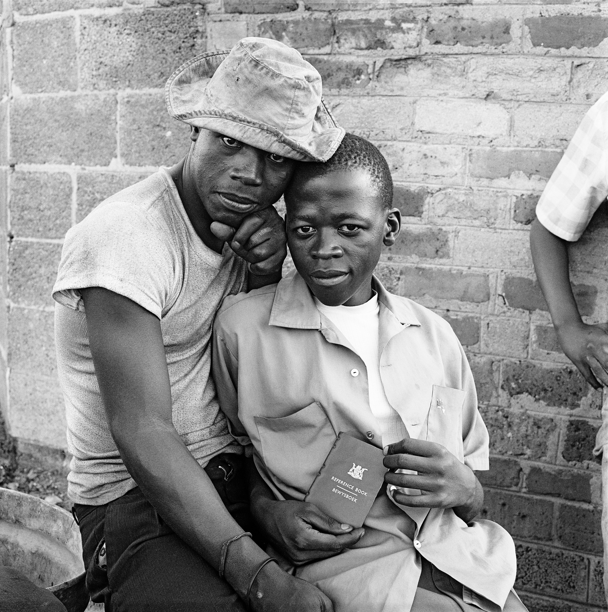 Soweto: Young men with dompas, White City, Jabavu