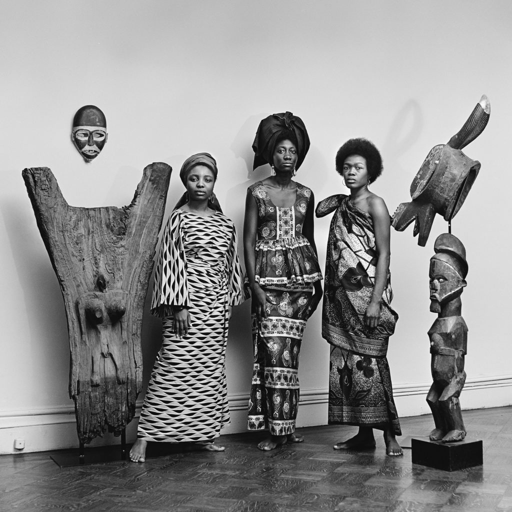 105612_002-large-p1-270mm Kwame Brathwaite, Grandassa Models at the Merton Simpson Gallery, New York, ca. 1967; from Kwame Brathwaite: Black Is Beautiful (Aperture, 2019)