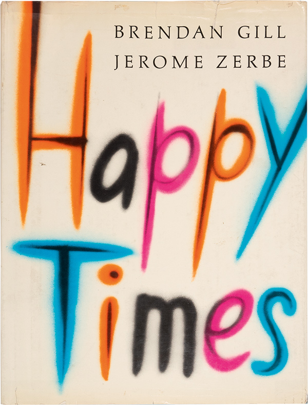 Cover of Happy Times by Jerome Zerbe and Brendan Gill