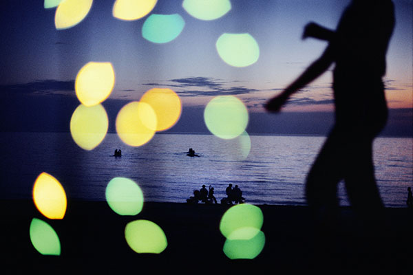 Jonas Bendiksen, Gagra beach at dusk, Abkhazia, Georgia, 2005. © Jonas Bendiksen / Magnum Photos