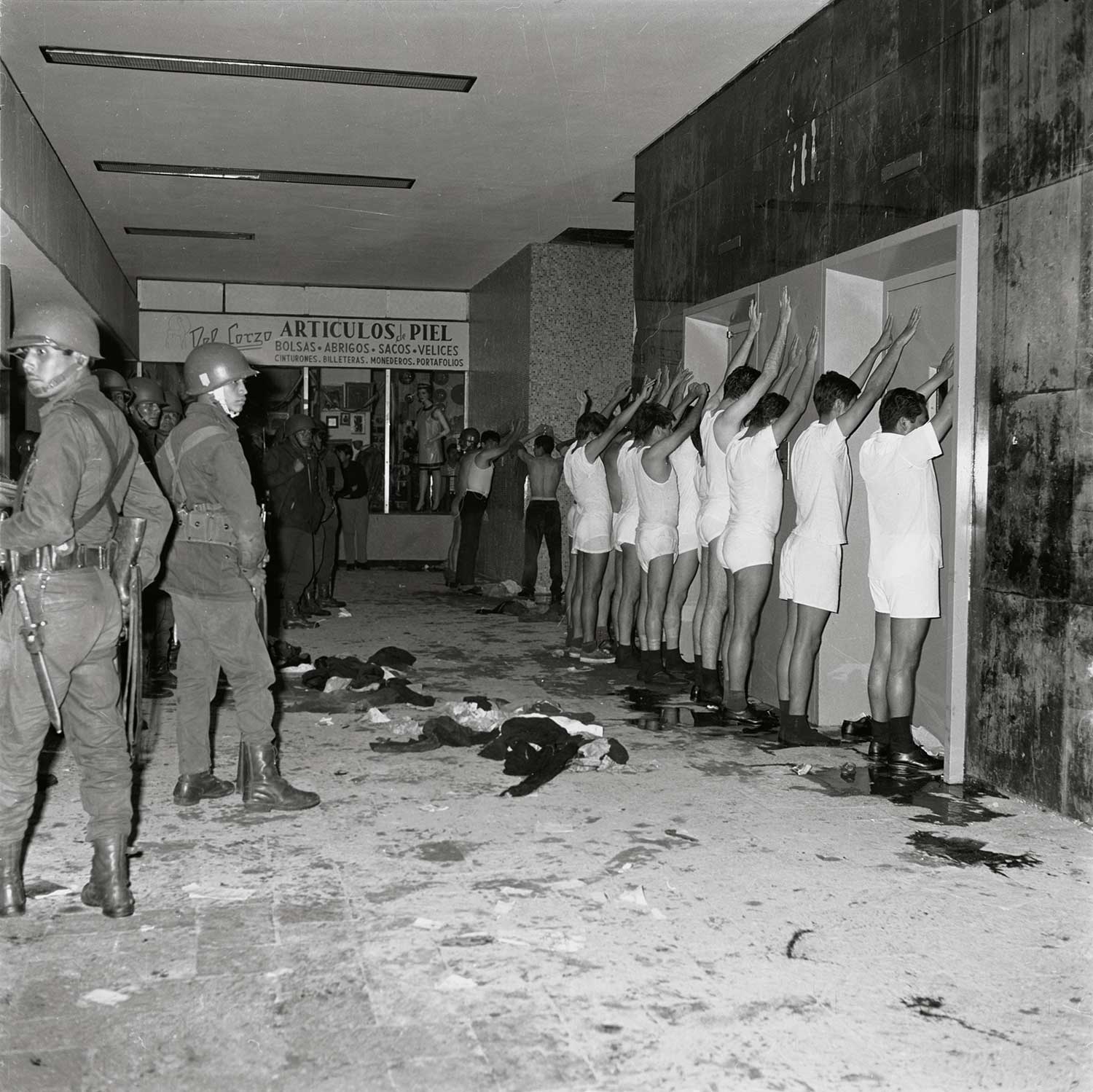 Manuel Gutiérrez Paredes, Mexican students, 1968