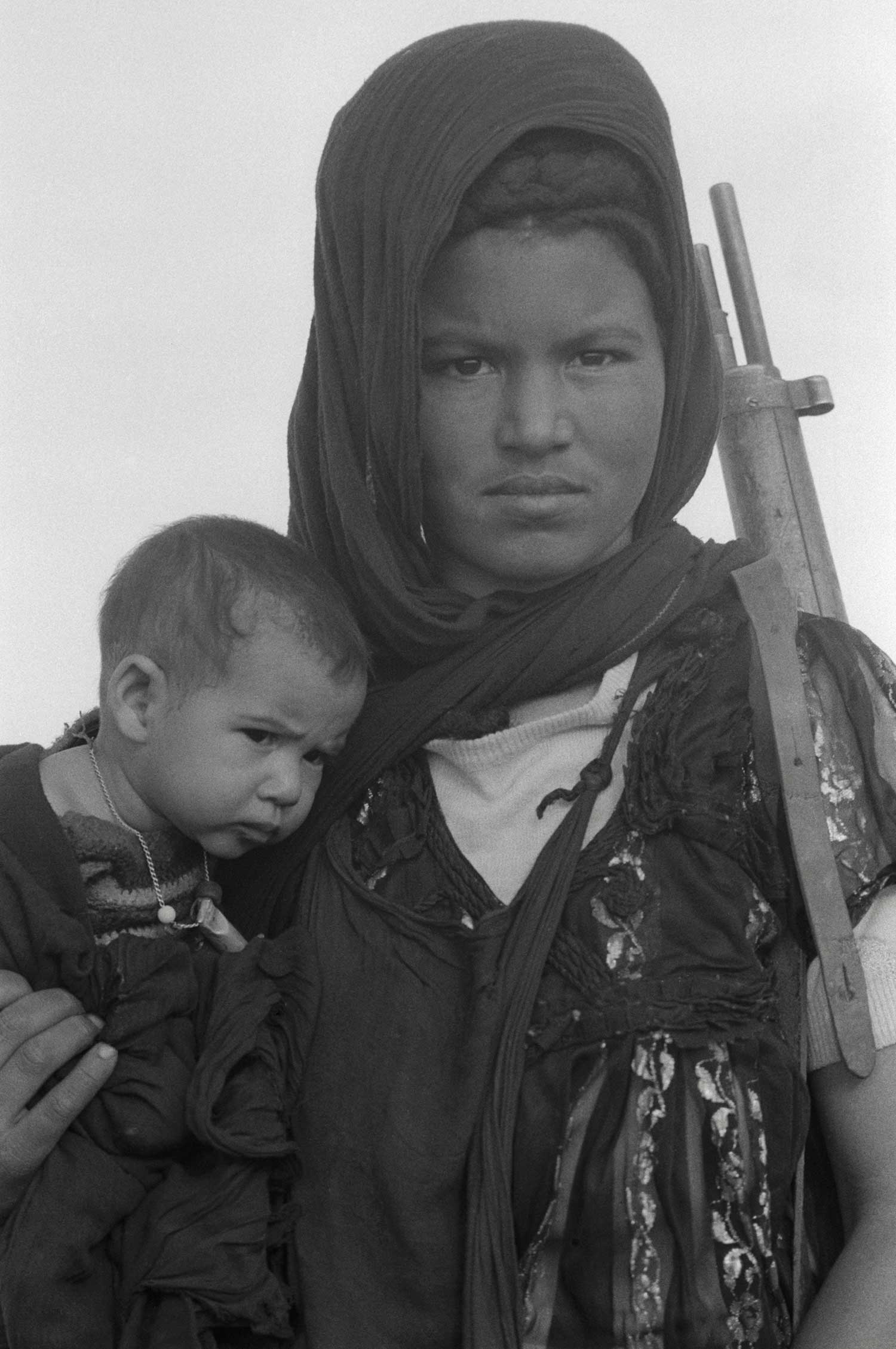 Christine Spengler, Nouenna, fighter of the Polisario Front, Western Sahara, 1976