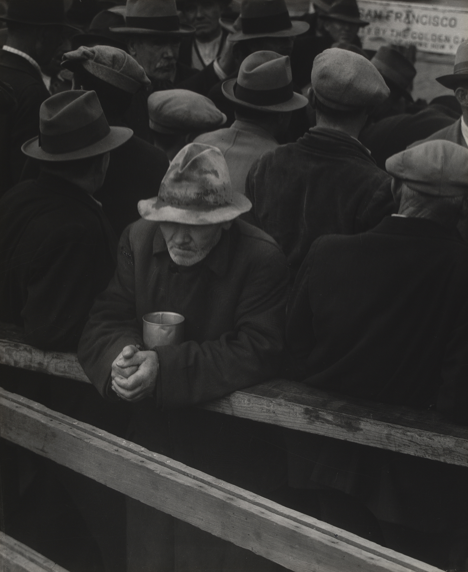 Dorothea Lange, White Angel Bread Line, San Francisco, 1933