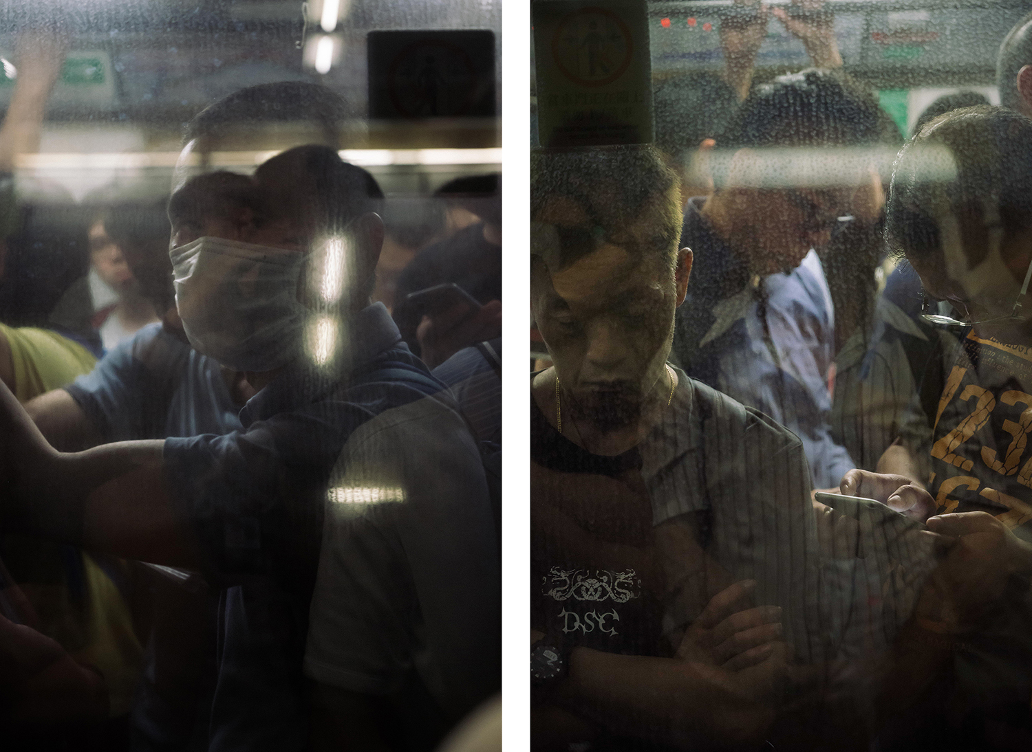 Billy H.C. Kwok, Untitled, from the series Subway Strike, 2019