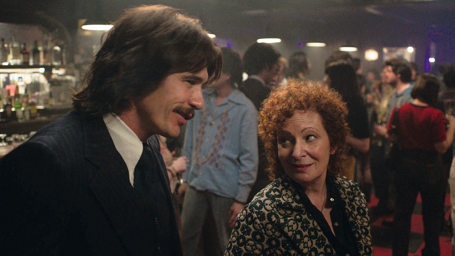 James Franco and Nan Goldin in The Deuce, 2018