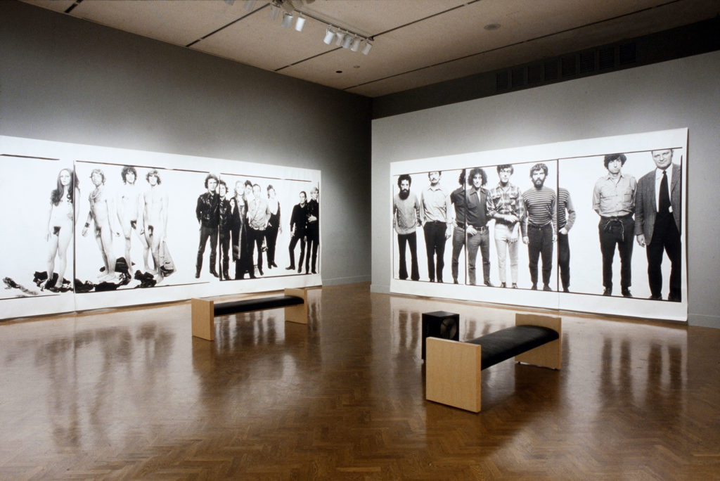 Installation view of Richard Avedon: Evidence 1944–1994