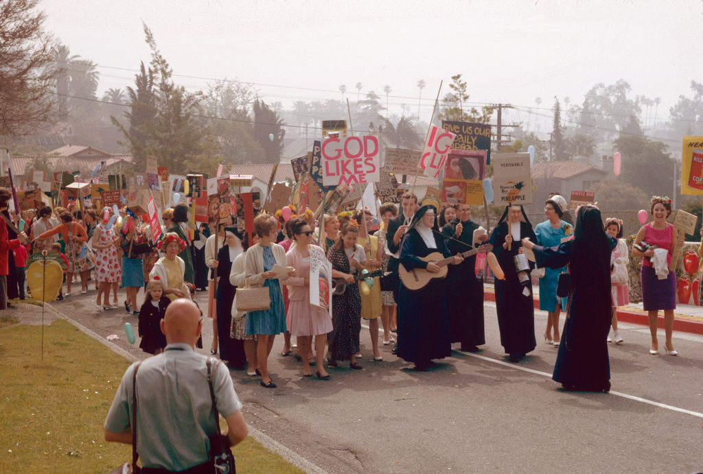 Sister Corita Kent, Mary’s Day Procession, 1964